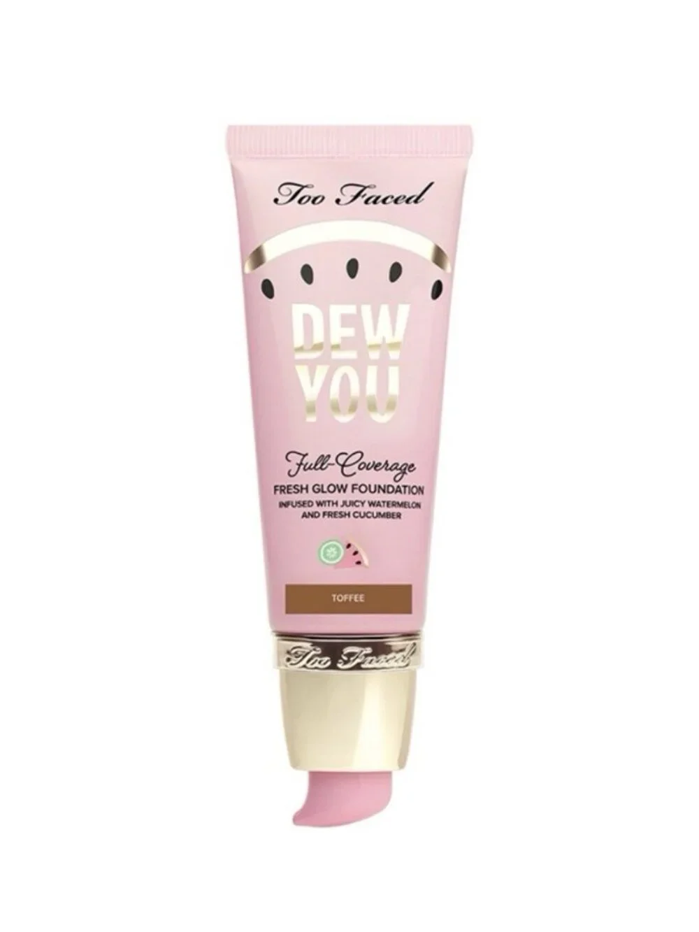 TOO FACED Tutti Frutti Dew You Fresh Glow Foundation TOFFEE 1.35 fl oz